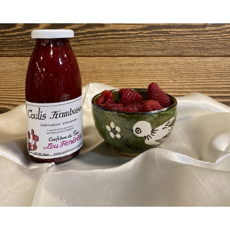 Recette Coulis de framboise