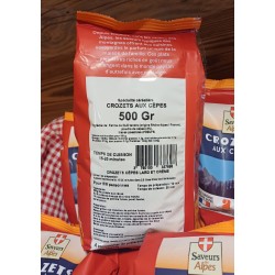 Crozets aux cèpes 0.500 g