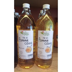 Jus pomme coing / cassis 1L