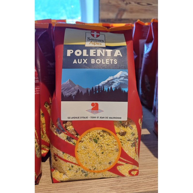 Polente aux bolets