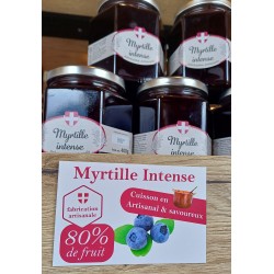 Confiture Myrtille Intense 0.400